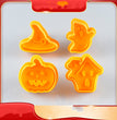 Baking Set Tool Halloween Diy Cake Decoration Plastic Cookie Cutter Mold