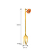 Halloween Style Pendant Stainless Steel Coffee  Creative Pumpkin Spoon