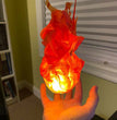 Halloween Floating Fireball Flame Ornaments Creative Props Party Role Playing Halloween Party Decoration