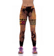 Digital Printed Sports Pants Zombie Bride Tight Elastic Pants