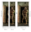 Halloween 3d Door Sticker Personality