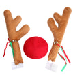 Car decoration christmas antlers