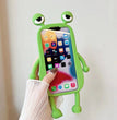 Funny Silicone 3D Frog Phone Case For IPhone 14 13 11 12 Pro Max XS XR X 7 8 Plus SE Cartoon Cute Shockproof Bumper Cover