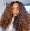 [Blend]Frodio Veralux™ Blend Human Hair 24” Golden Chestnut Curly 13X6 HD Lace Wig Glueless Wear Go Wig Tiktokshopblackfriday