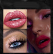 12Pcs Liquid Lipstick Set Halloween Makeup Diamond Symphony Lip Gloss Long Lasting Moisturizing Lip Glaze Glitter Cosmetic