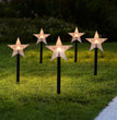 Christmas Snowflake Garden Lights Snowflake Lights Outdoor Waterproof Christmas Decor Ground Lights Lawn Night Light