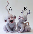 Halloween Scary Baby Resin Figurine Ornament