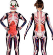 Halloween Jumpsuit Funny Costume Realistic Body Structure