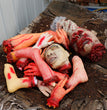 Halloween Horror Props Haunted House Chamber Broken Blood Hands And Feet Horror Bar Decoration Whole Toy Eye Beads Heart