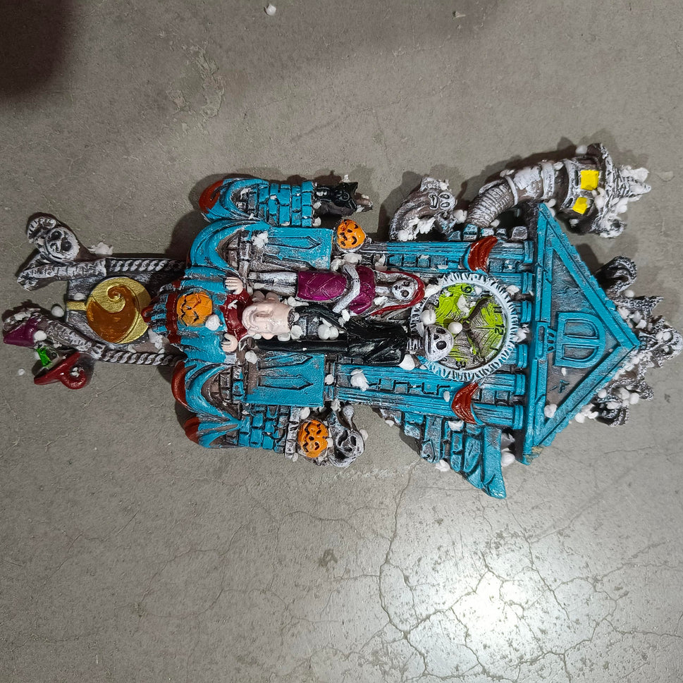 Halloween Clock Clocks Resin Crafts Ornaments Christmas Clock