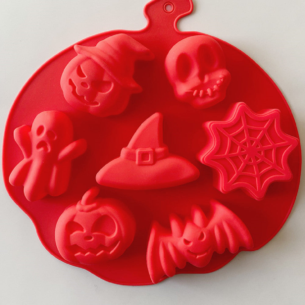 Halloween Pumpkin Ghost DIY Aromatherapy Candle Plaster Mold