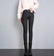 New Single-layer Fleece-lined Skinny Pants