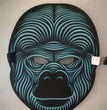 Halloween Glowing Face Cover Led Light Dance For Halloween Festival Party Headwear Music Head Props Bar Face Accessories