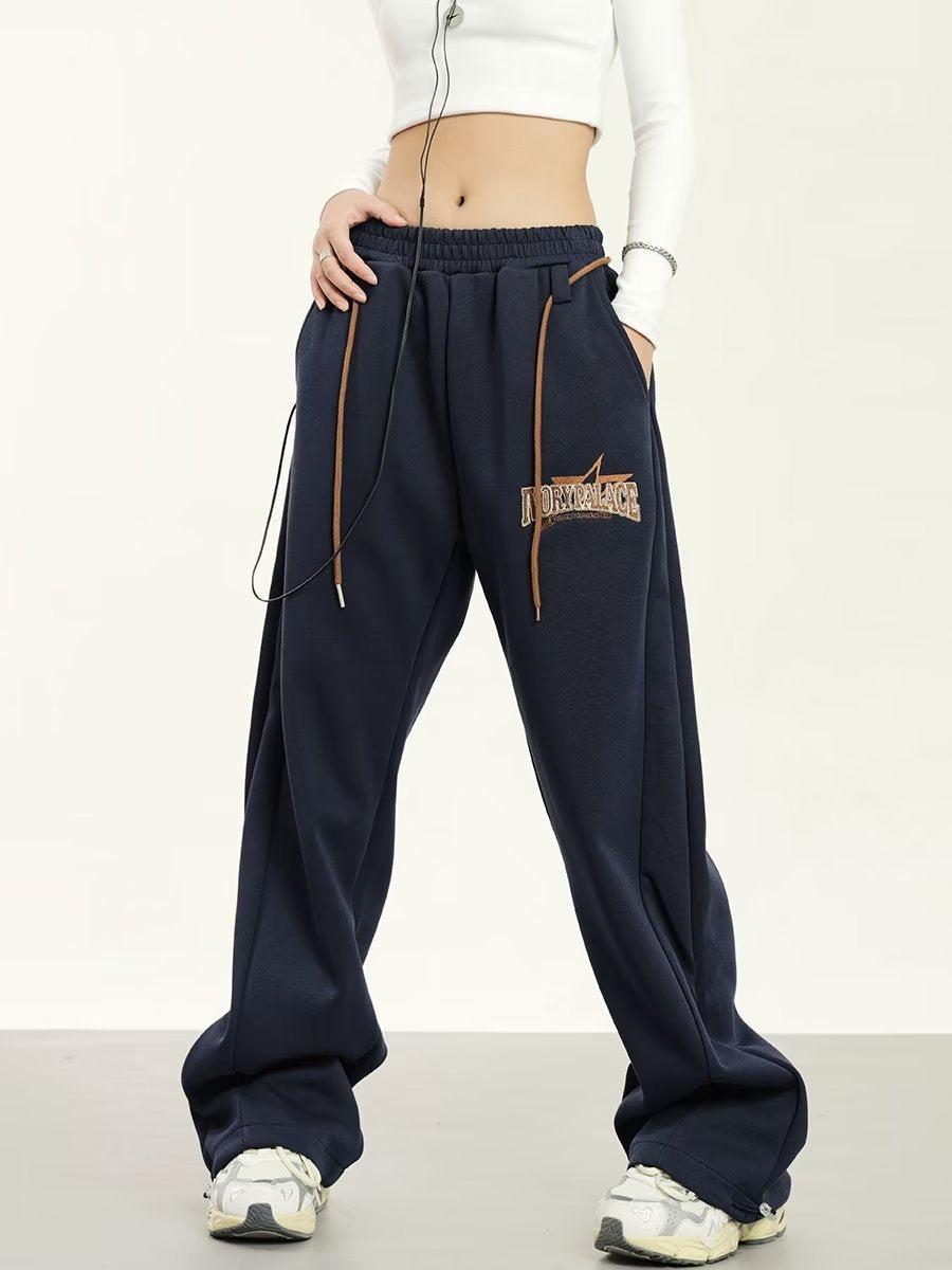 All-matching Loose Simple Trendy Fashion Sports Casual Pants