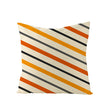 Home Halloween Pumpkin Linen Pillow Cover