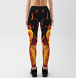 Halloween Personality Creative Skull Print Yoga Pants
