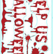 Halloween Decoration Bloodmark Wall Sticker Window Sticker