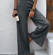 Women's Clothing Casual Loose Slimming Crumpled Wide-leg Pants