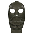 Leather Face Mask Half Face Halloween Party Costume Props