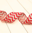 Christmas Printed Polka Dot Linen Webbing Decoration