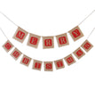 Merry Christmas Sackcloth Flag Christmas Banner Christmas Banner Decoration
