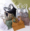 Sexy Women Tops Back Cross Strap Tank Top Push up Running Sports Bra Breathable Soft Fitness Beauty Solid Color Yoga Bra