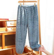 Pajamas Women's Polyester Trousers Coral Fleece Thickened Warm Pants