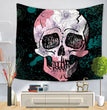 Skull Halloween digital print tapestry hung tablecloth beach towel