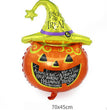 Halloween Balloons Party Scene Pumpkin