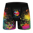 Men's Comfy Breathable Boxers In Halloween Print