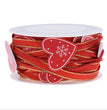 Decorations Red Five-pointed Star Ribbon Bow Christmas Pendant