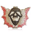Halloween Crystal Women's Bag Skull Bat