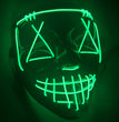 Halloween EL Glowing Mask Ghost Dance Step