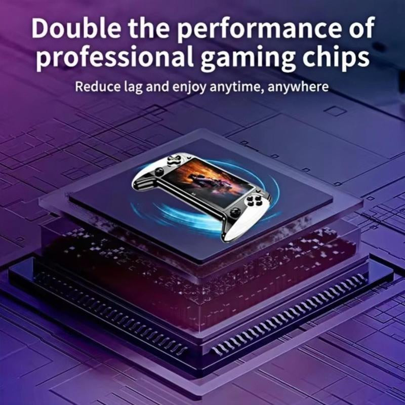 (Pocket Gaming) X9 Handheld Game Console, Portable Game Console, Suitable for Home and Travel, Protective Case, Gaming Products, Controller Grip, Durable Joystick Protection Rechargeable