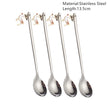 Merry Christmas Spoons Xmas Party Tableware Ornaments Christmas Decorations
