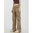 Overalls Men's And Women's Sports Loose Wide Leg Multi-pocket