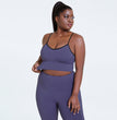 Yoga Clothes Women's Plus Size Solid Color Bra Hip Lifting Trousers Bodybuilding Suit