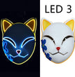 Role-playing Props Adult Halloween Party Glowing Mask