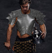 Halloween Stage Props PU Leather Armor