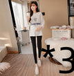 Pregnant women's cross low waist leggings