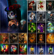 Poster Halloween Diamond Painting Kit DIY Craft