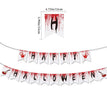 Halloween Horror Party Decoration Blood Handprint Letters