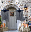 Halloween Venue Layout Props Ghost Face Door Hanging