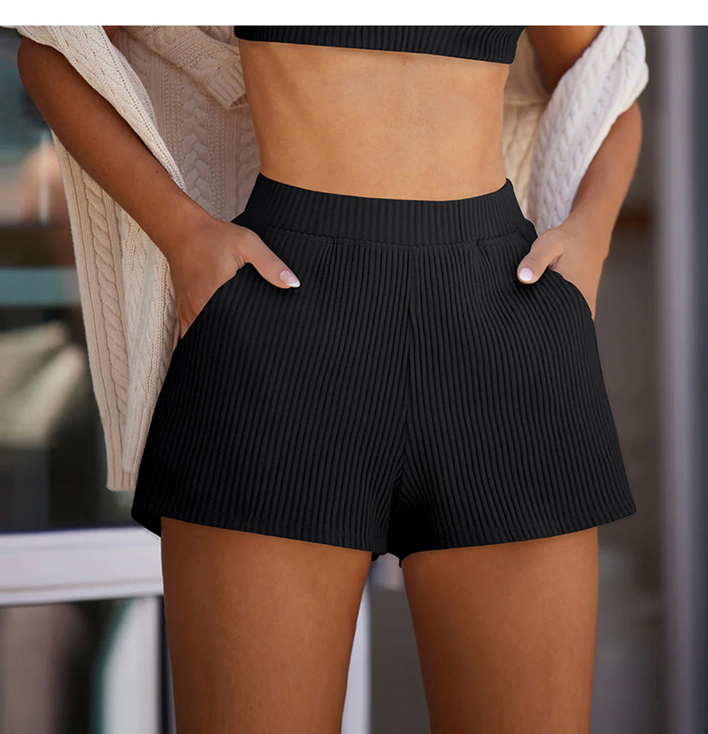 Women's Outdoor Straight Autumn And Winter Loose Sports Shorts