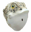 Halloween Animal Headgear Latex Golden Toad Mask