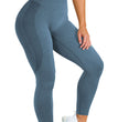 Snowflake Jacquard Seamless Yoga Workout Ankle Length Pants