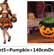 Halloween Children Costume Cosplay Witch Princess Dress