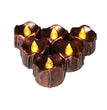 LED Black Electronic Candle Light Table Decoration Light Halloween Decoration Pumpkin Party Party Supplies Home Decor