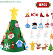 DIY Felt Christmas Tree Ornaments For Kids