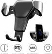 Universal Car Mount Holder Stand Air Vent Cradle For Mobile Cell Phone Gravity Car Mount Air Vent Phone Holder For I Phone X XR XS Max S Amsung S10 Note9